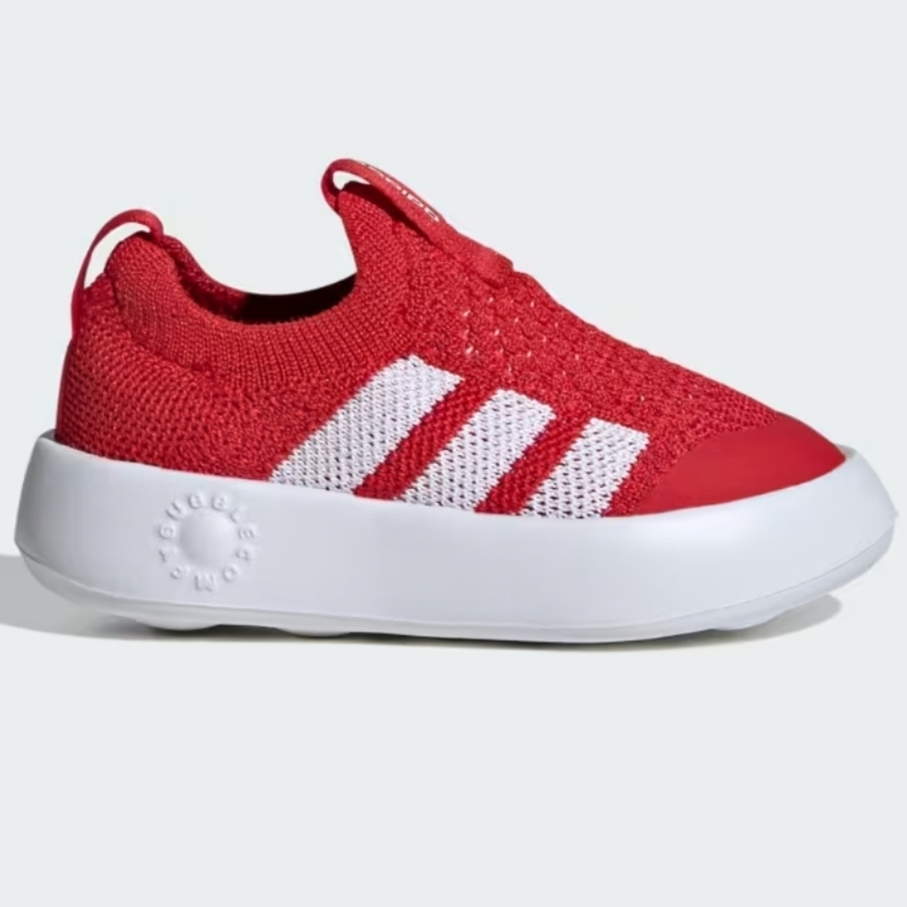 Adidas BubbleComfy 'Better Scarlet' Kids Slip-On Sneakers NEW IN BOX Size 6